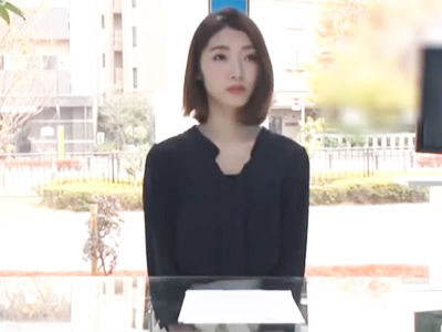 アナウンサーの卵な神スタイル美女をエッチな面接→いたずらして好感触だったのでチンポ挿入ｗ