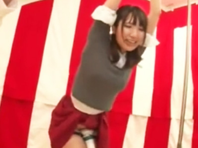 電マ当てられたままクイズ企画に挑戦→快感で思考停止しアクメ！罰ゲームでぶっかけパコｗ